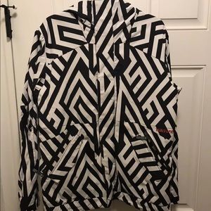 Burton Snowboard Jacket, Unisex, Size Small